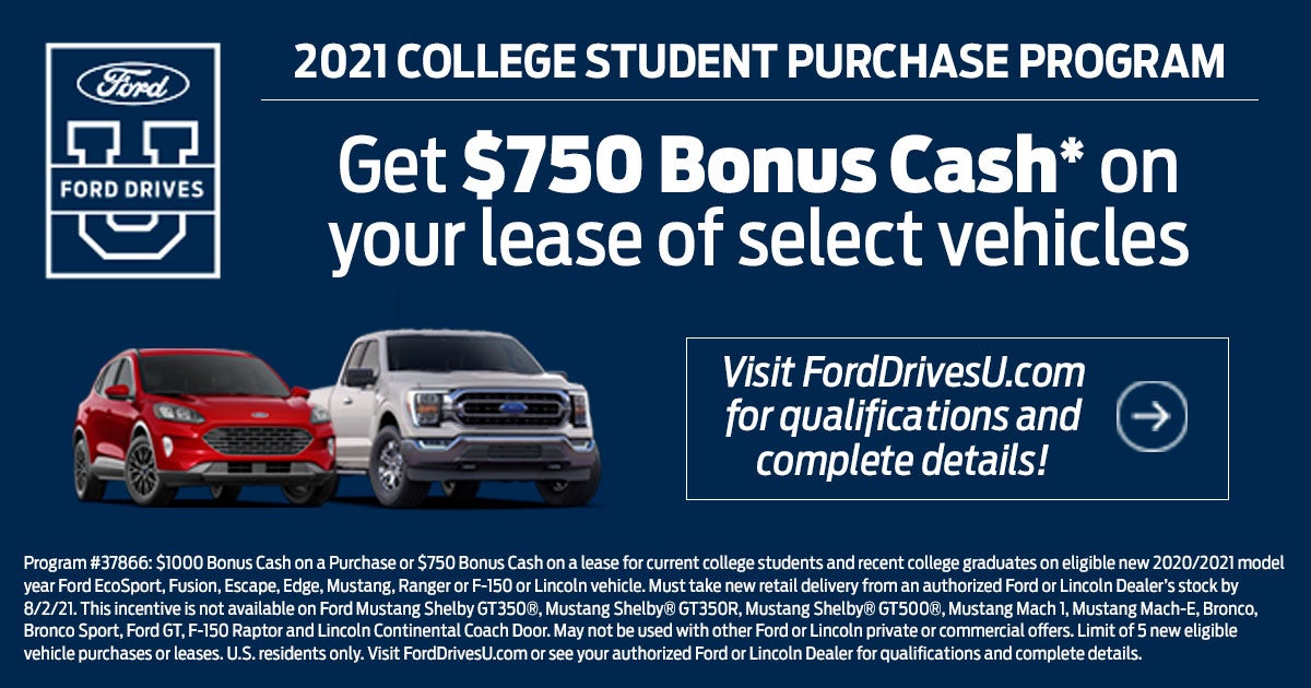 Ford College Rebate